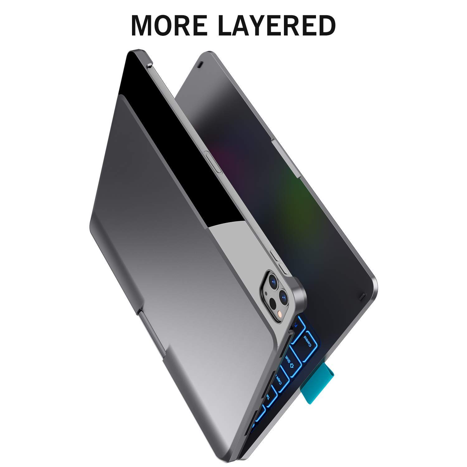 iPad Air 4th Generation Case with Keyboard - 10.9 inch, 7 Color