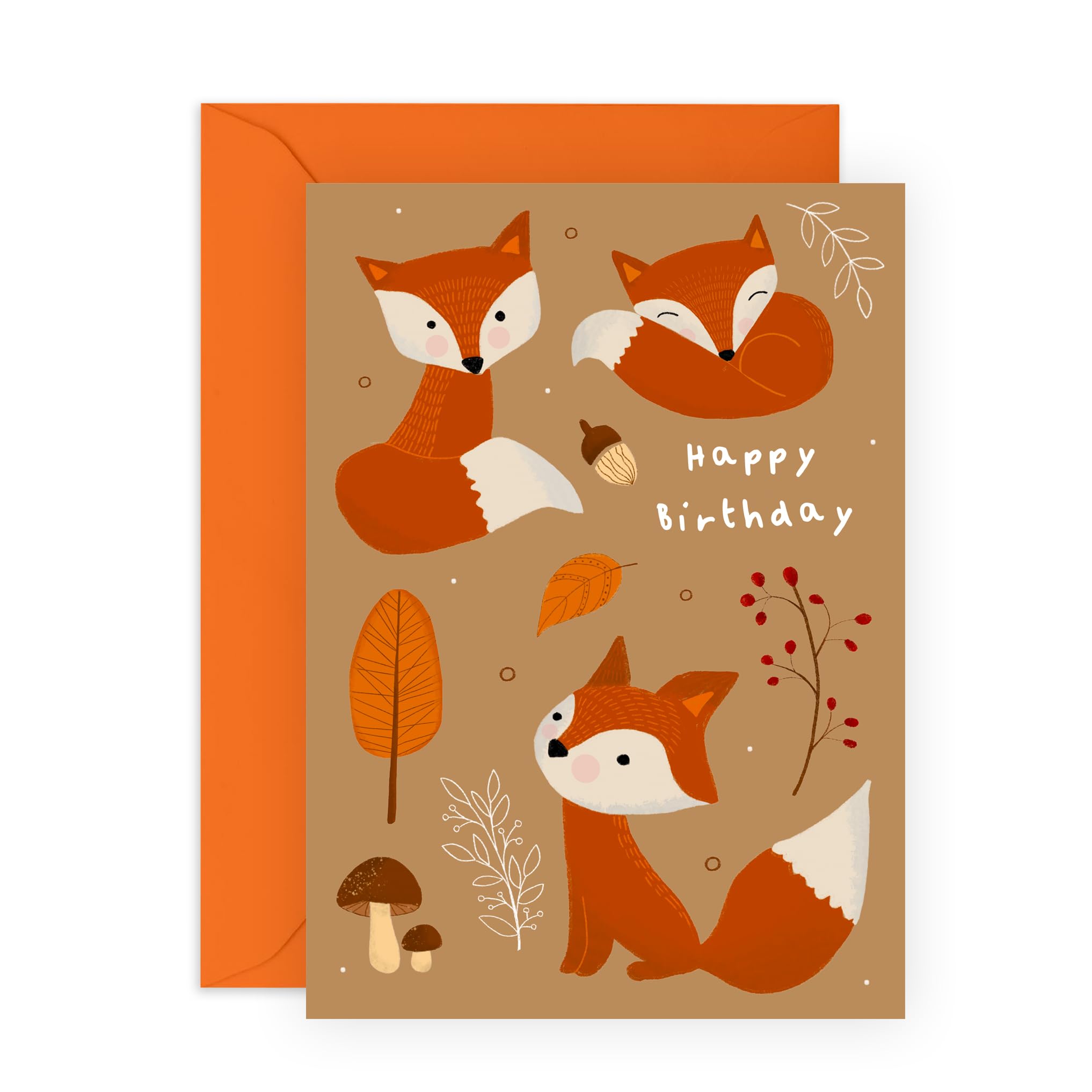 Biglietto Di Compleanno Con Un Coniglietto Illustrazione Vettoriale