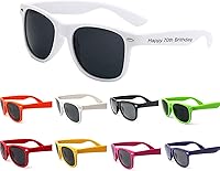 Vista 1 de Gafas de sol personalizadas, regalos de fiesta, gafas de sol personalizadas para bodas, cumpleaños y graduación