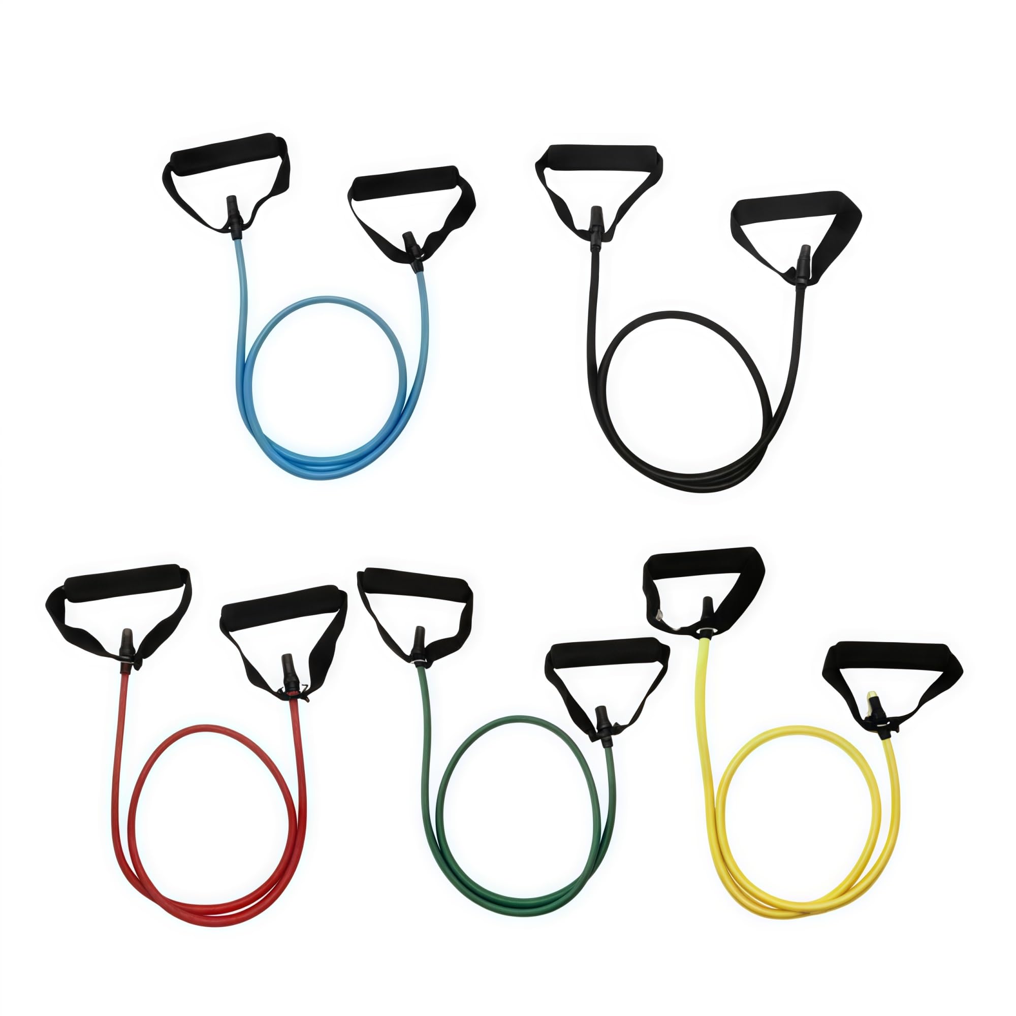 Bandas de Resistencia con Asas Bandas de Resistencia al Ejercicio con Asas for Fitness en casa