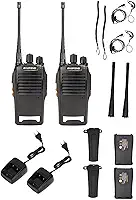 Kit 2 Rádios Comunicadores 16 Canais 12 Km