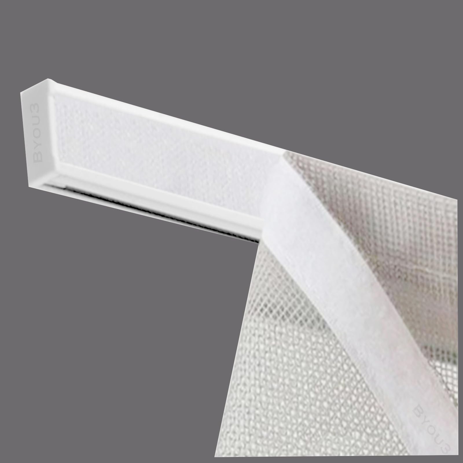 Bastone Per Tenda A Baia In Metallo Bianco Per Divisorio E Tendaggi, 1,8 M - Foto 9