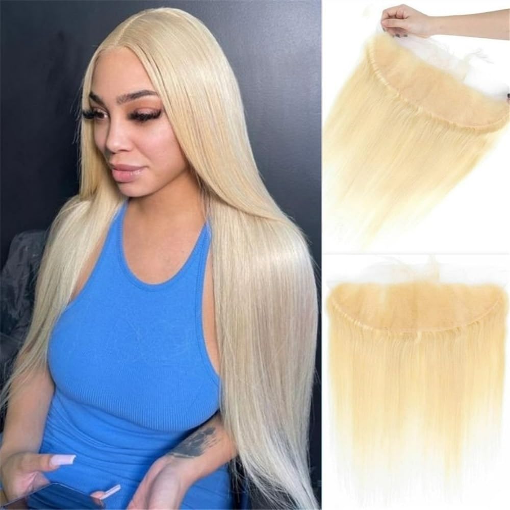 Perruque cheveux humains 613 en dentelle 13x4 droite de qualité supérieure