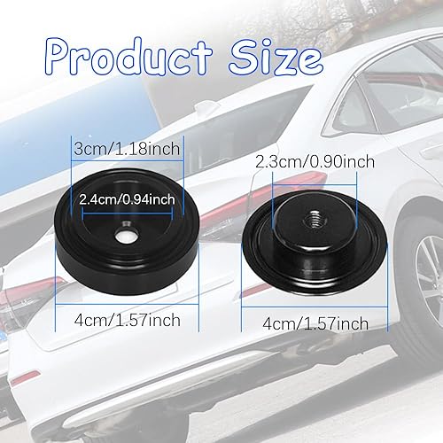 Miniatura 2 de Tapón para limpiaparabrisas trasero de automóvil, kit de eliminación de limpiaparabrisas trasero, tapa de ojal para limpiaparabrisas, kit de