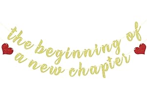 Celebrate the Start with 'The Beginning of a New Chapter' Banner