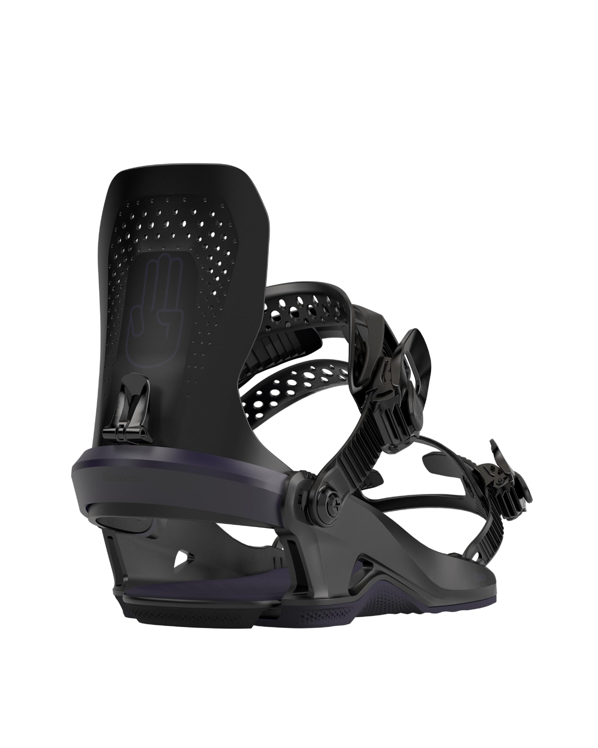 Bataleon Gata Heelwrap Snowboard Bindings - 2024 Medium/Large | Black