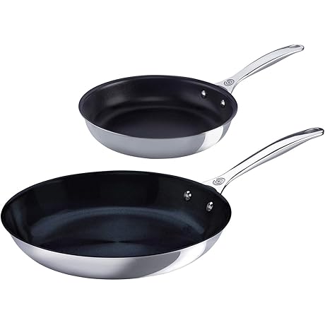 Le Creuset 2-Piece Nonstick Fry Pan Set: Combining Aesthetics, Functionality, and Durability