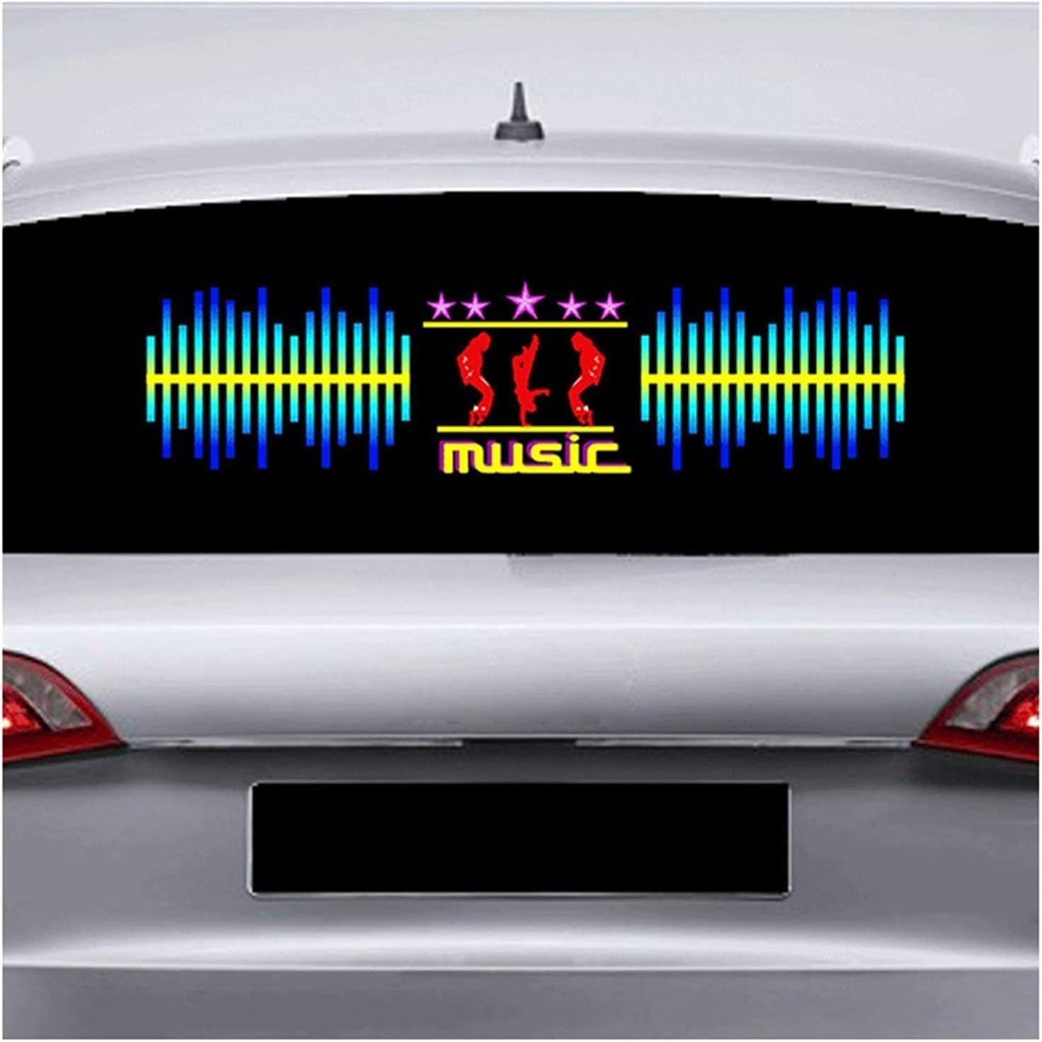 YANHAO Car Music Rhythm Light, Sound Music Activate Sensor, LED Music Rhythm Light