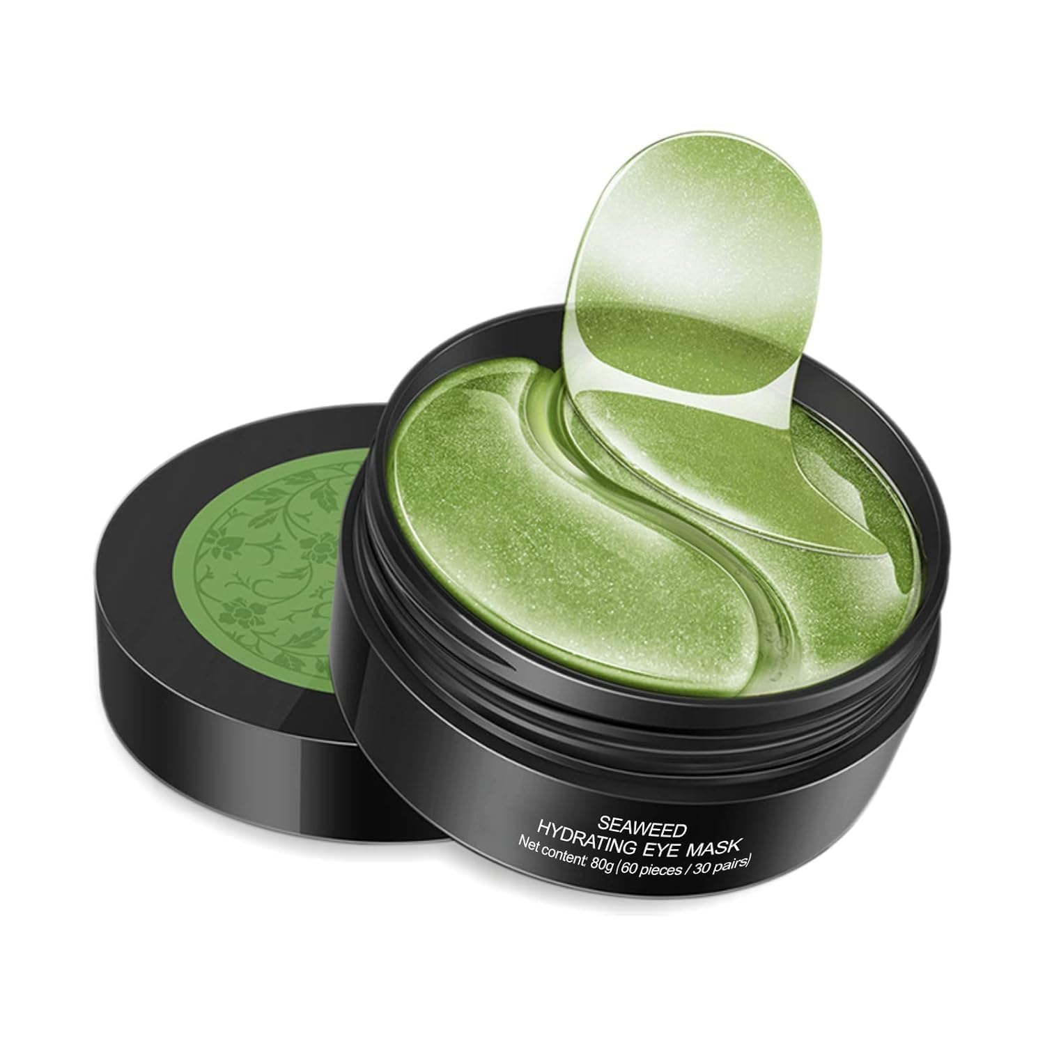 Seaweed Under Eye Patches, 60 PCS, Collagen Gel Masks — Flash AI Score 94/100