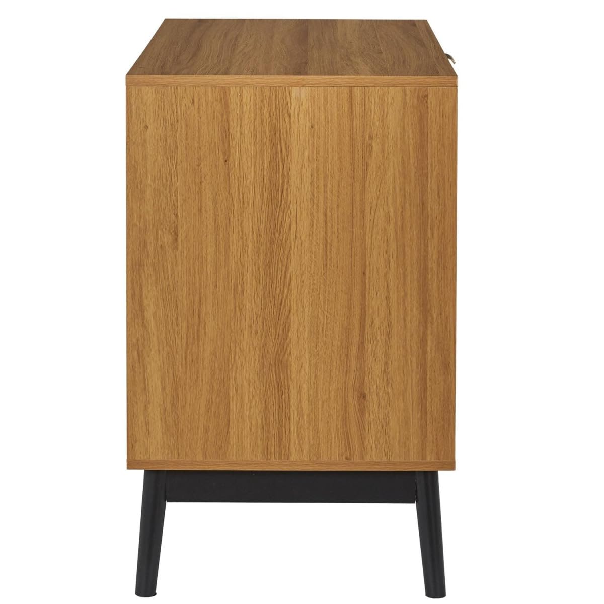 Paris Prix Commode Design 3 Tiroirs Felix 90cm Marron