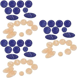 SUPVOX 54 Peças Saxofone Snap Soprano Sax Botões Chave Saxofone Botão De Substituição Instrumento Musical Botão Plástico Saxofone Plástico Snaps Tenor Saxofone Chave Botão Peças Do