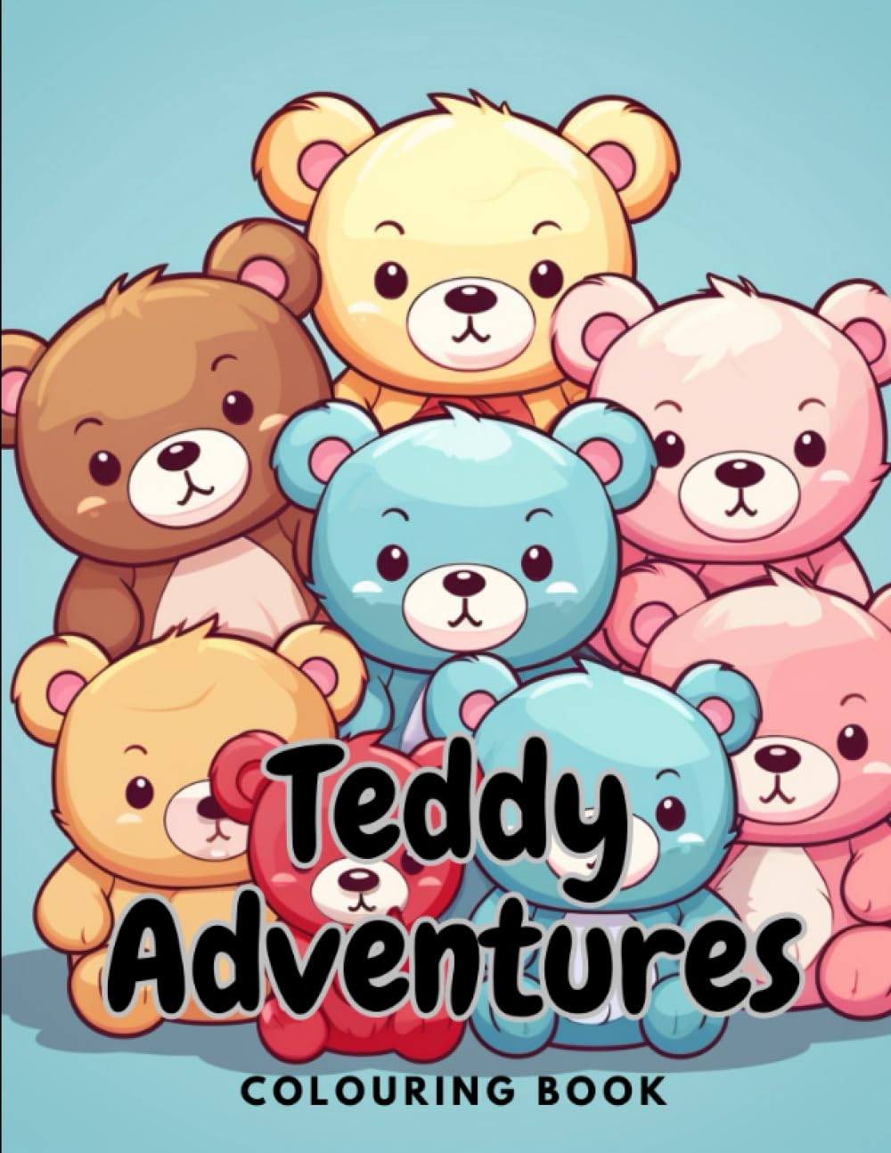 Teddy Bear Adventures Colouring Book