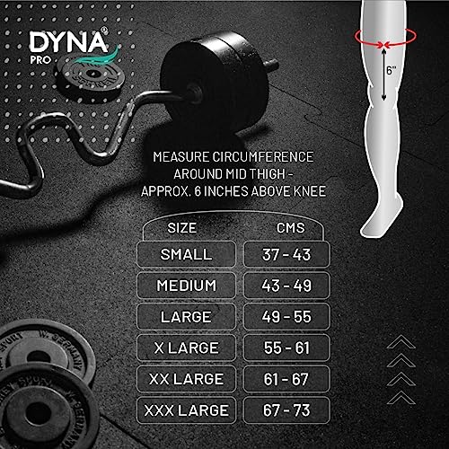 Image of Dyna Pro Knee Cap | Compression Knee Support | Adjustable Strap For Custom Fit | Injury Prevention, Recovery, Pain Relief, Gym, Crossfit, Meniscus Tear, ACL /PCL, Arthritis | Suitable Men Women | SMALL (1 No) | Green