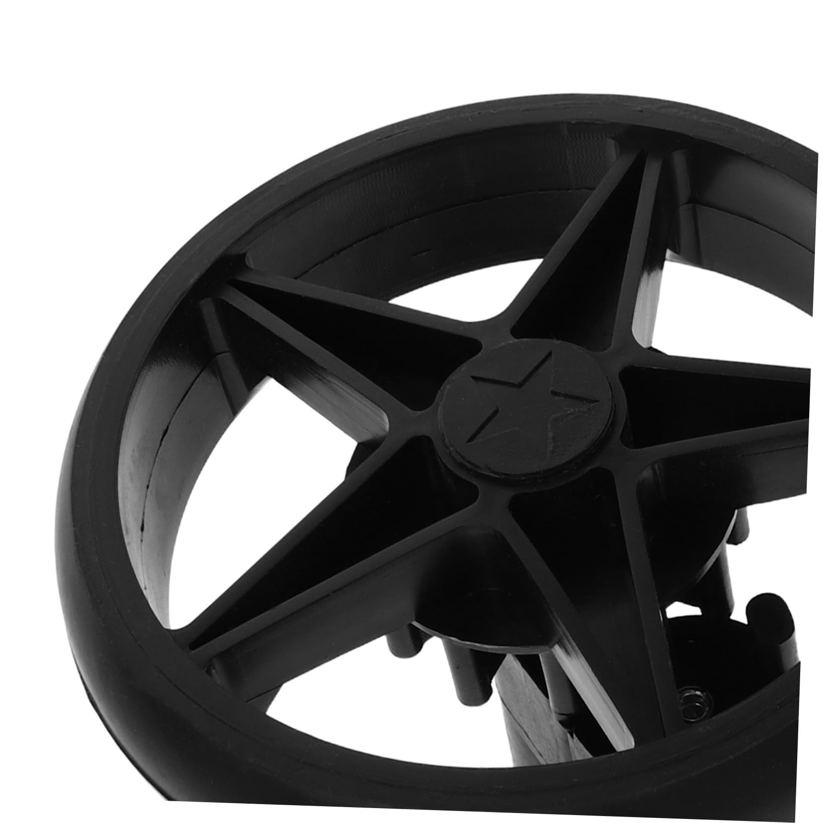 LIFKOME 2pièces Roues de Rechange pour Poussette Lot de Roulettes Silencieuses Accessoires pour Trotteur Apprentissage