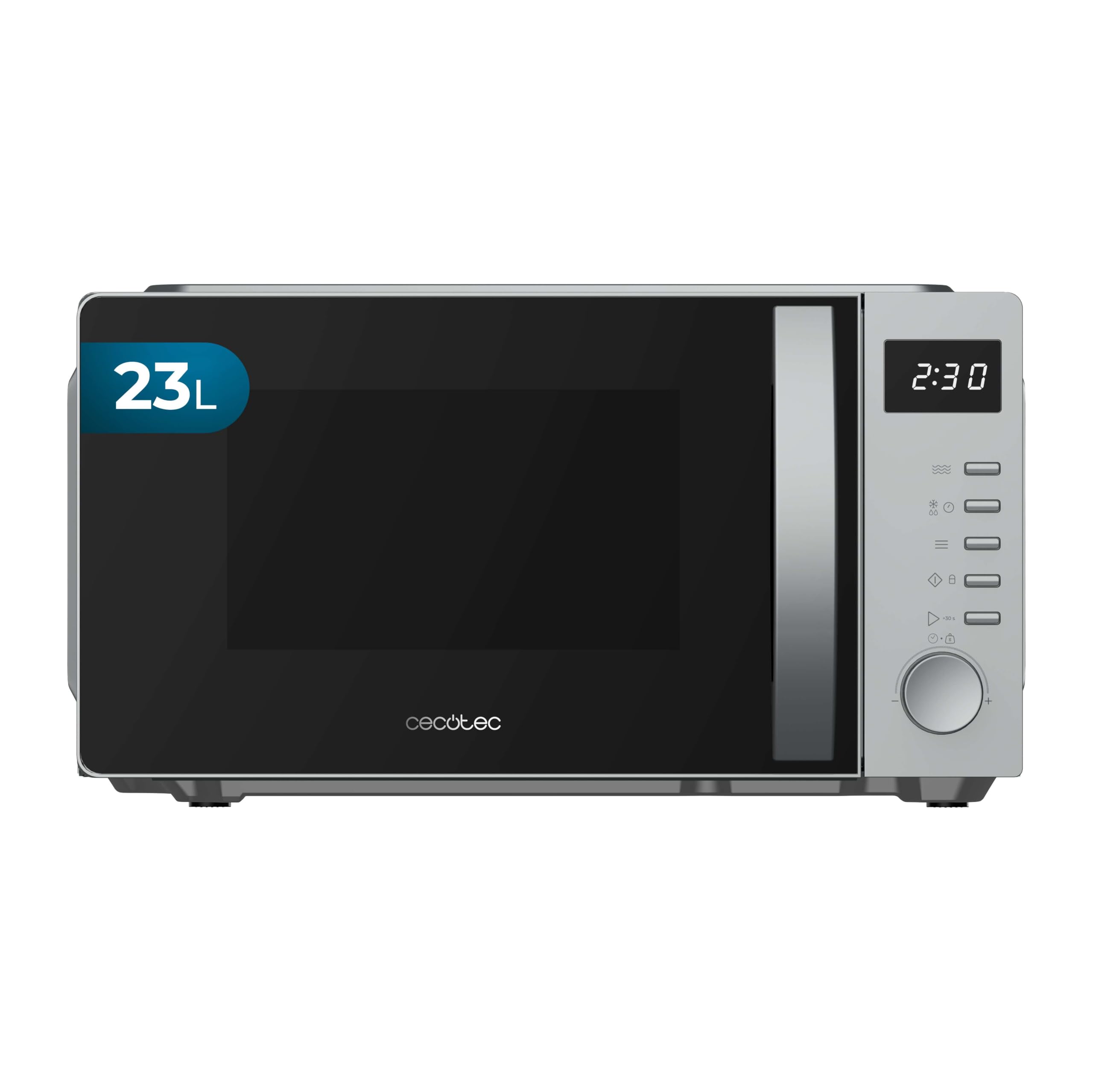 Cecotec Microondas Digital Proclean 5005 Black. 700W, 20L, Tecnología 3DWave, 5 Niveles Potencia, Temporizador 30 Min, Descongelación, Pantalla con Reloj, Comidas Listas al Instante — view 10