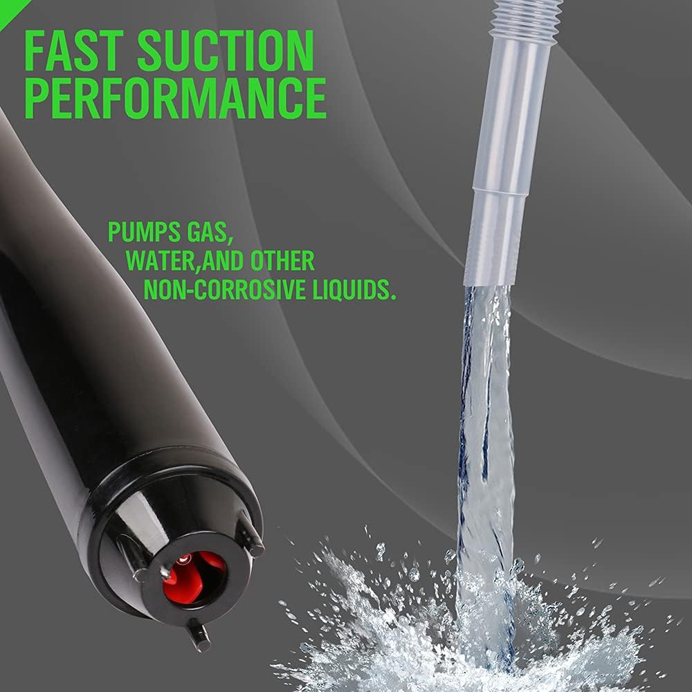 SWANLAKE GARDEN TOOLS Portable Power Battery Pump, Liquid Fuel/Water Transfer Pump,2.2 Gallons per Min, : Automotive