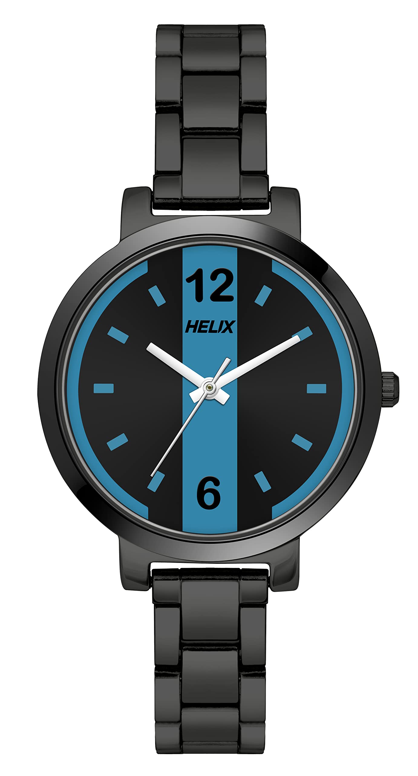 Helix Analog Black Dial Womens Watch-TW041HL11 (B087DKT6JH) Amazon Price History, Amazon Price Tracker