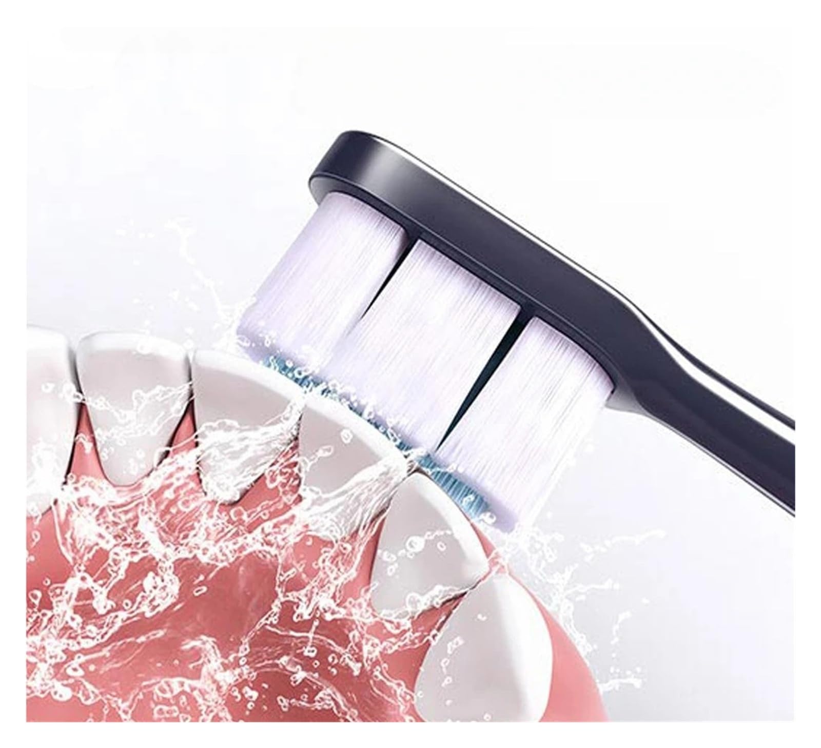 Compatible Con Mijia, Cabezal De Cepillo De Dientes T700, Cepillo De Dientes Eléctrico Sónico, Impermeable, Suave, Repuesto For Salud, Cerdas Suaves, Cabezal De Cepillo, Cabezales De Cepillo(6 pcs)