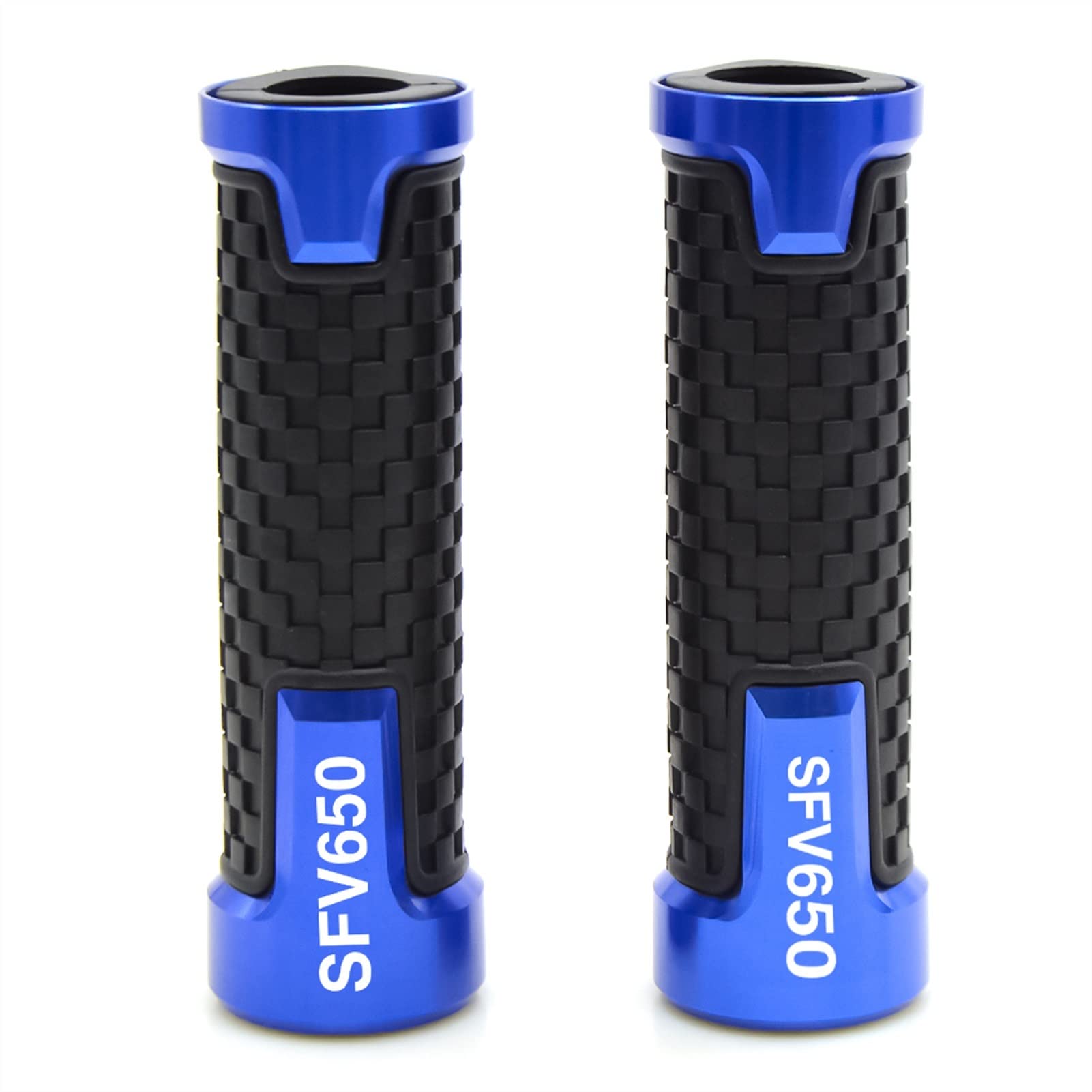 Guidon moto 22mm poignées antidérapantes pour les balades en Suzuki SFV 650 Gladius