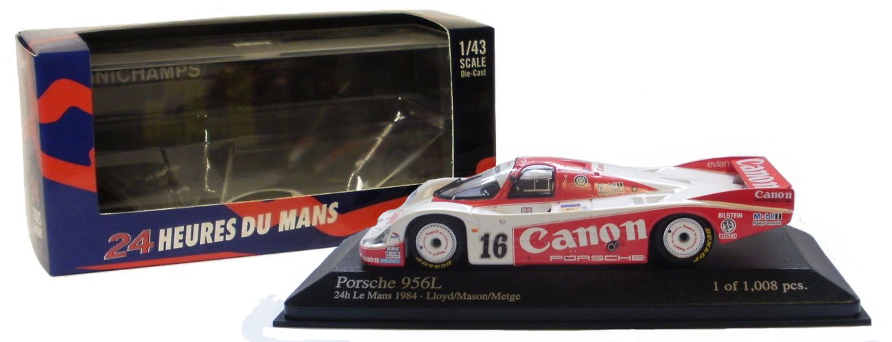 Amazon | ミニチャンプス 1/43 PMA ポルシェ 956 LM1984 #16 完成品