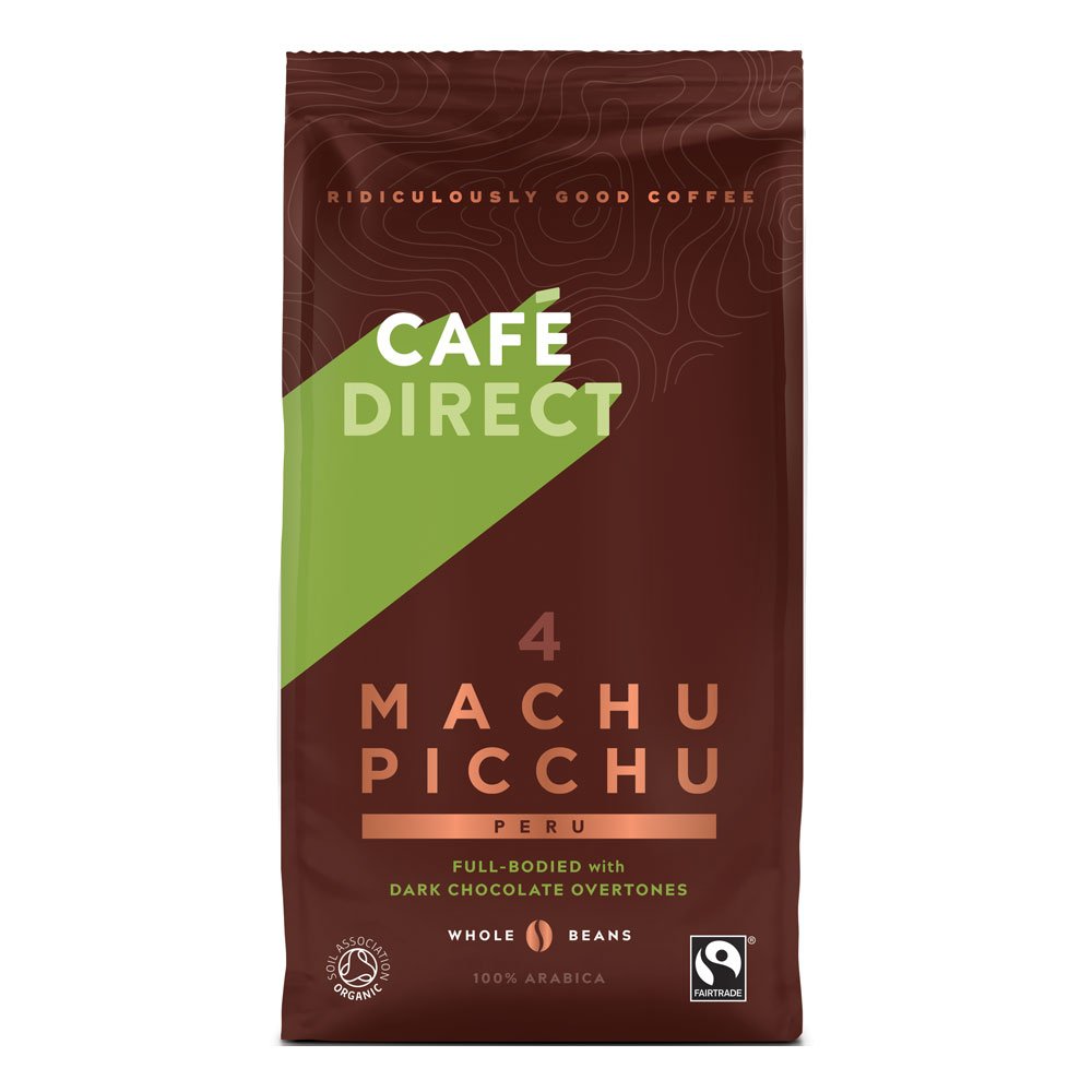 (Pack Of 6) Cafe Direct - Fair Trade - Organic Machu Picchu Fairtrade - (227g)Soil AssociationSoil AssociationFairtrade InternationalFairtrade InternationalSoil AssociationFairtrade InternationalFairtrade International