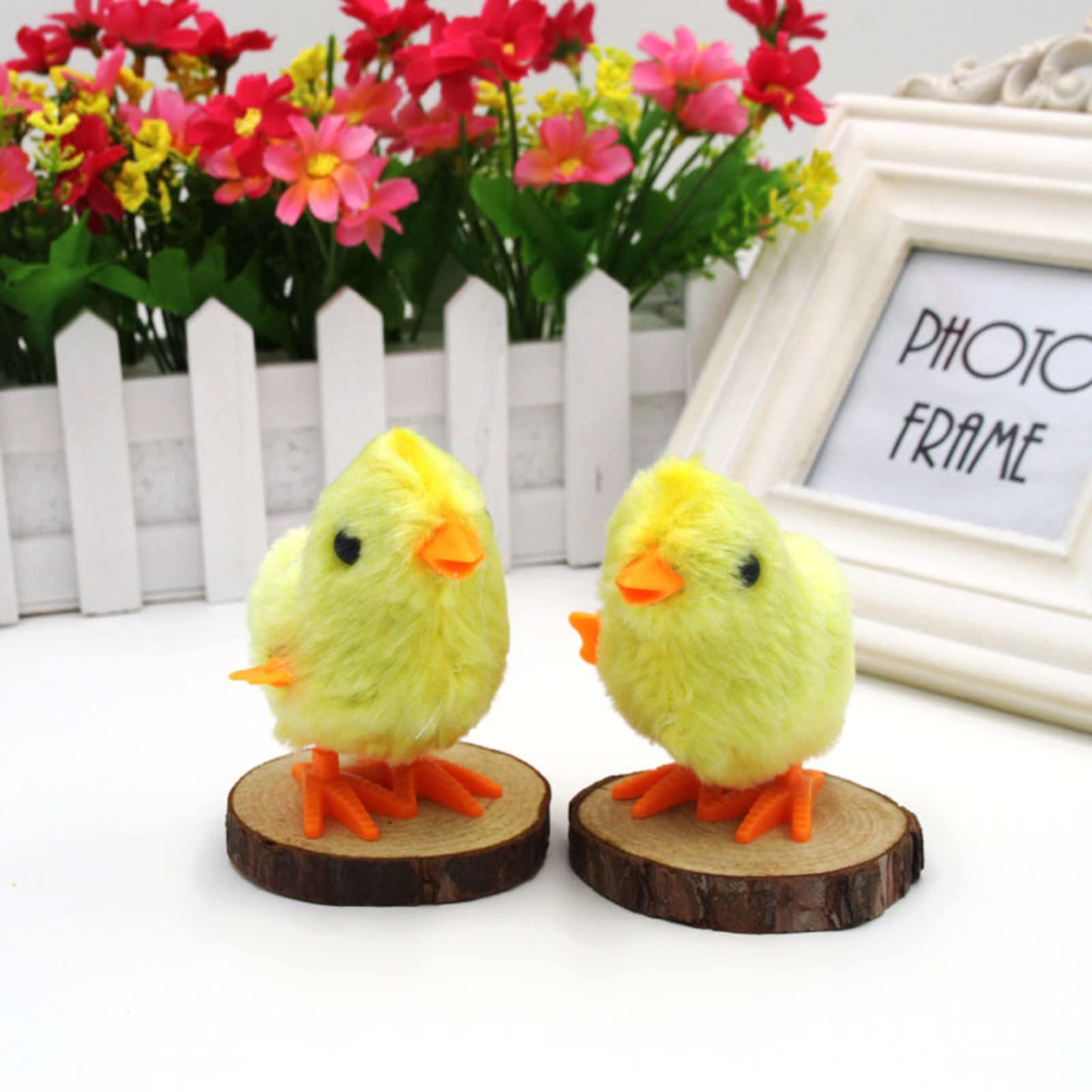 BESPORTBLE 36 piezas de mini juguete de pollo de Pascua de plástico de felpa de pollitos BESPORTBLE 36 piezas de mini juguete de pollo de Pascua de plástico de felpa de pollitos