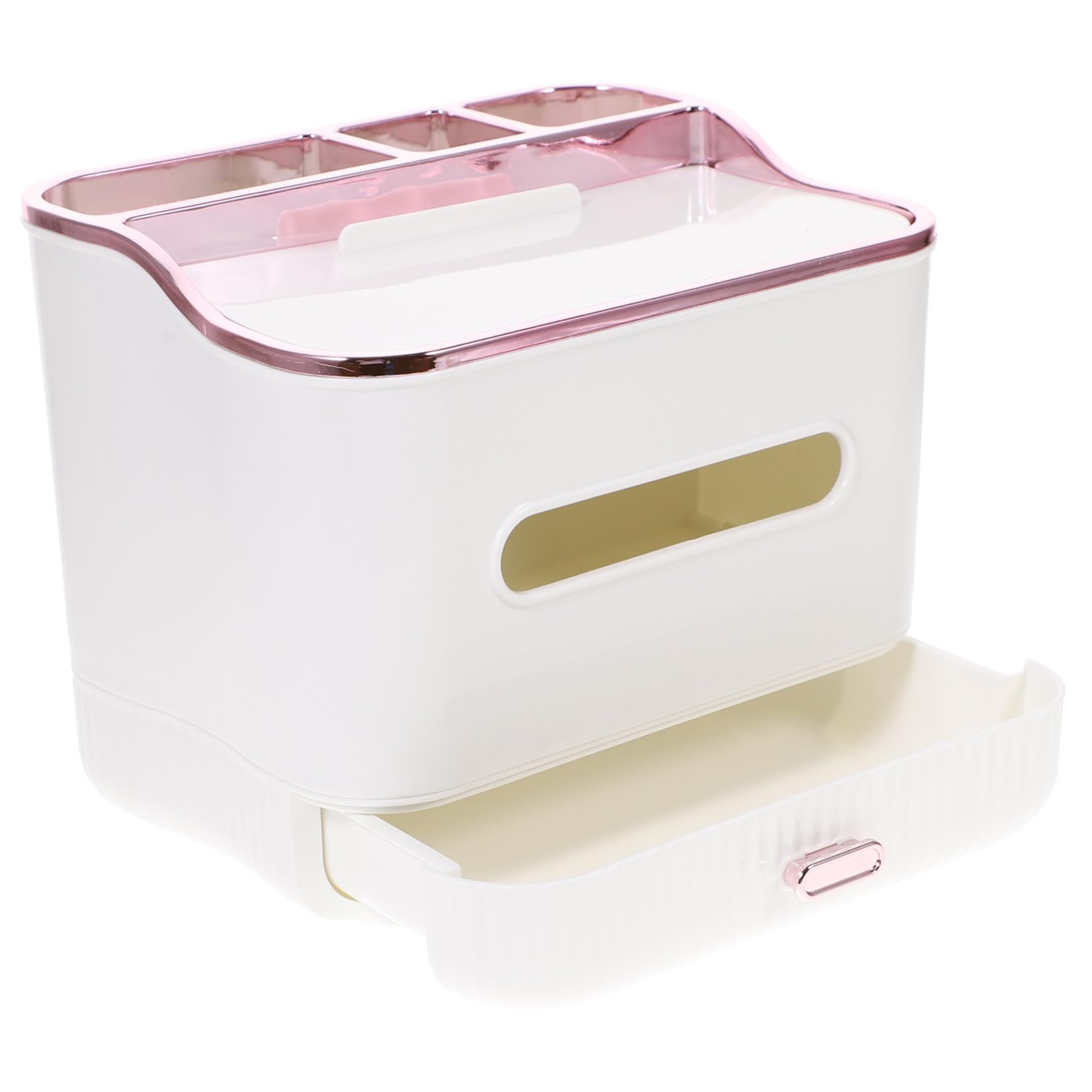 Boîte à mouchoirs pratique Toyvian pour ranger les télécommandes sur la table