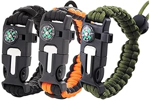 Paracord Survival Bracelets Five Functions