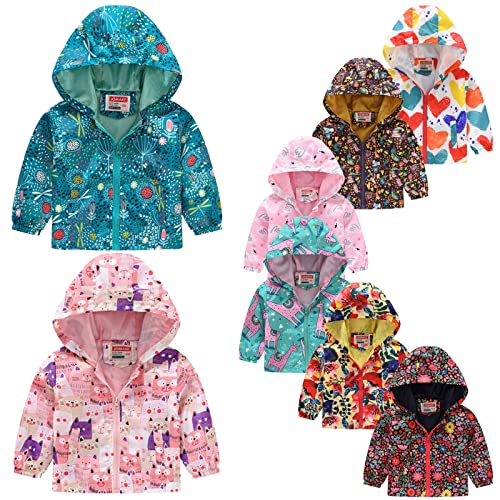 2023 Jaquetas com capuz para bebês meninos meninas manga longa à prova de vento roupa exterior leve