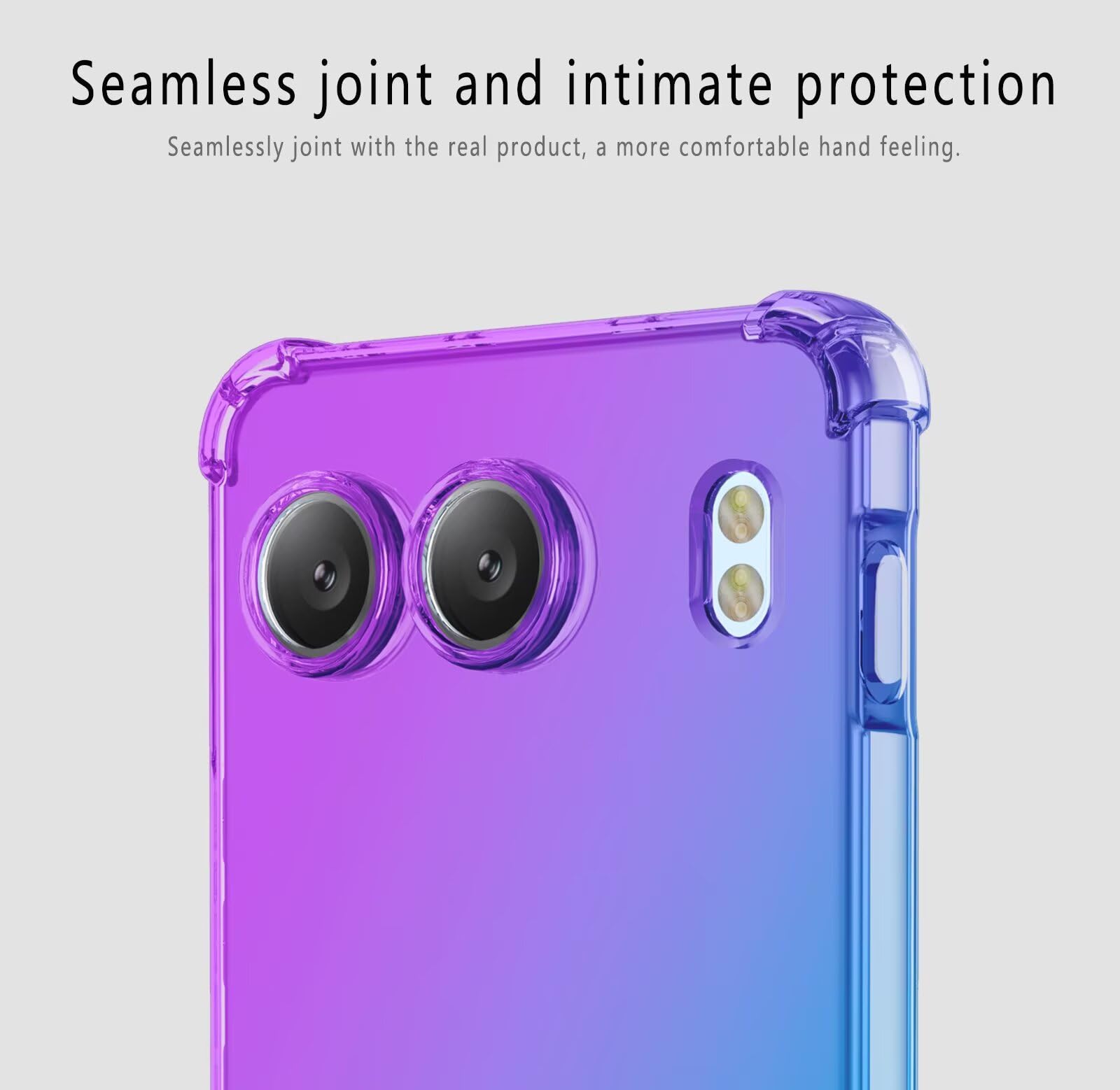 Topme Case For OnePlus Nord 4 5G / OnePlus Nord4 5G (6.74 Inches), Mobile Phone Case Made Of Soft TPU Silicone, Transparent, With Colour Gradient - Black Gold - View #11