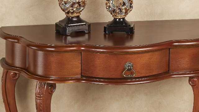 Amazon.com: Touch of Class Eudora Half Round Console Table