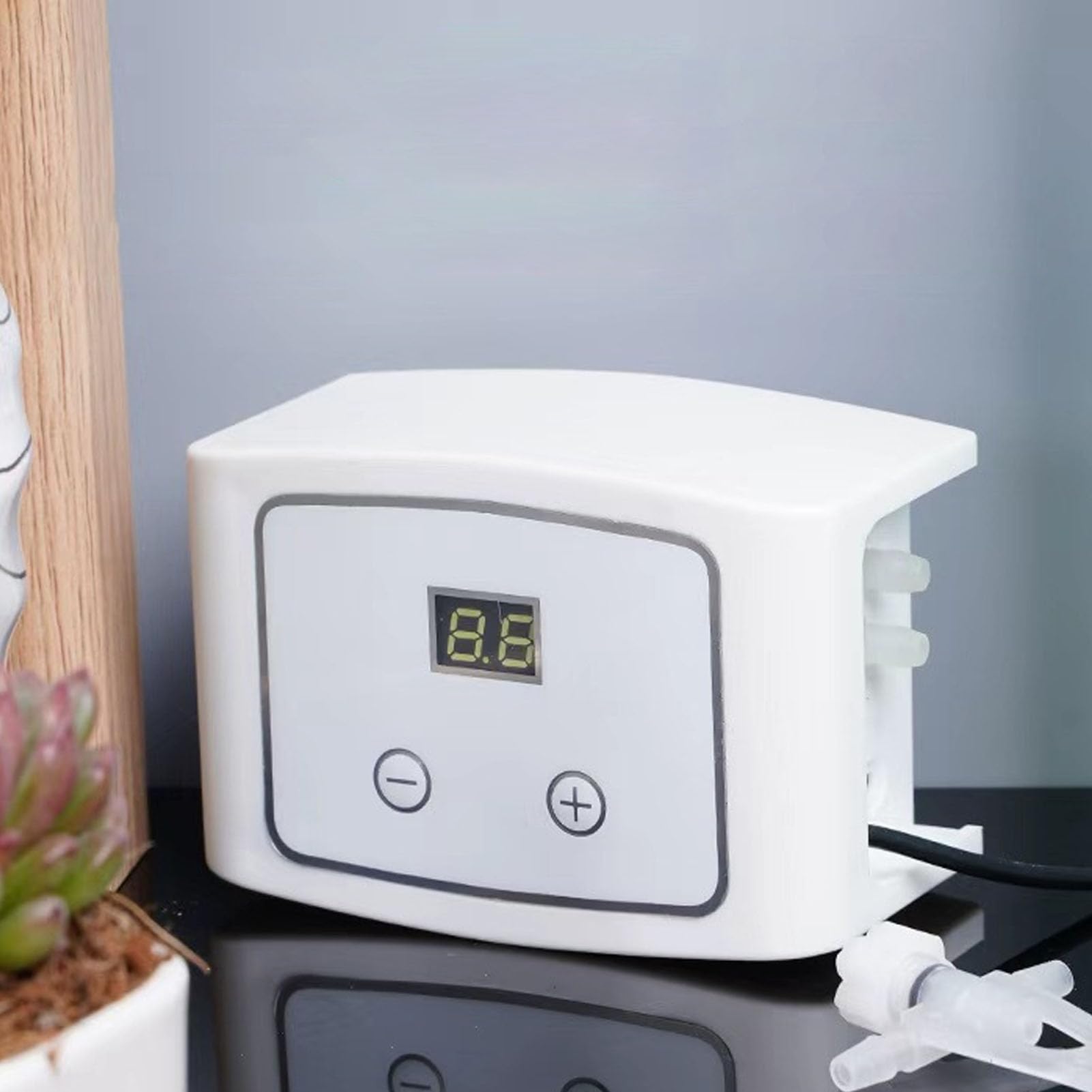 Système D'arrosage Automatique D'Intérieur, Arroseur Automatique pour Plantes avec Capteur d'humidité, Alimentation de Type C, Tuyau de 32,8 Pieds, 15 Goutteurs, 850 Ml par