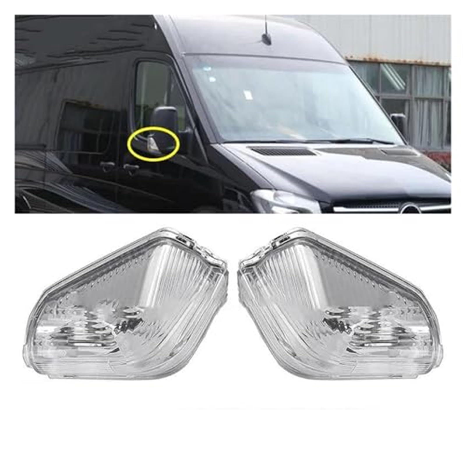 Dla VW, dla Crafter 2006 2007 2008 2009-2017 2 sztuk/para lampka