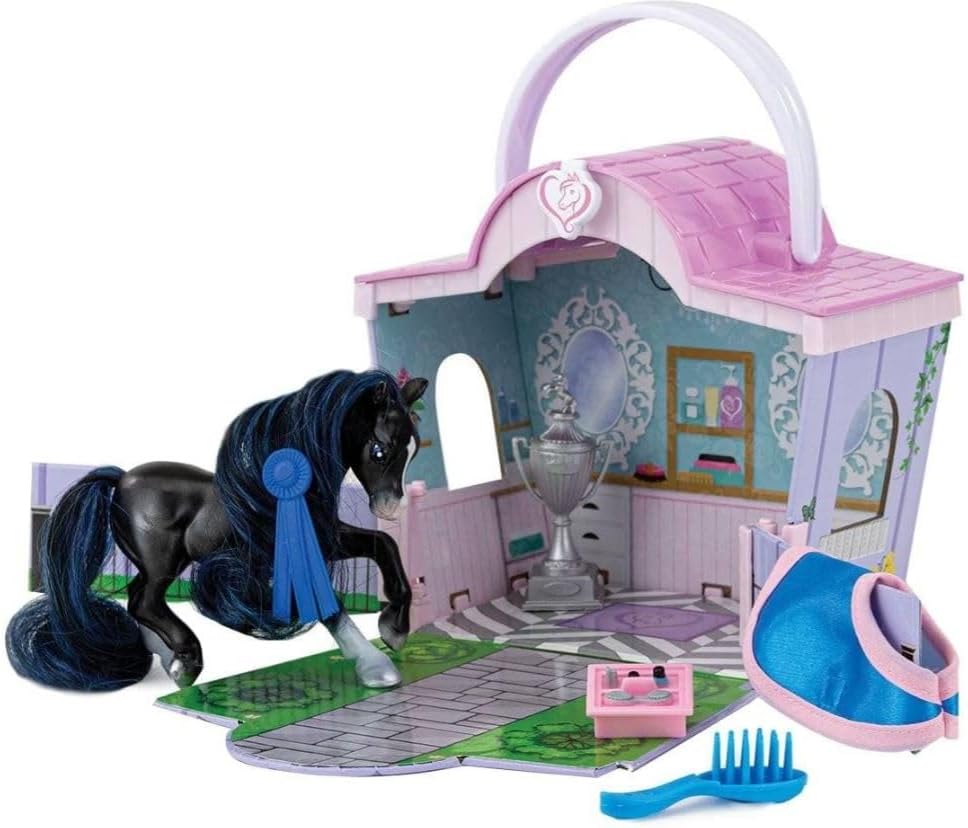 Breyer Shimmer Grooming Salon Lil Beauty 7431, Multicolor