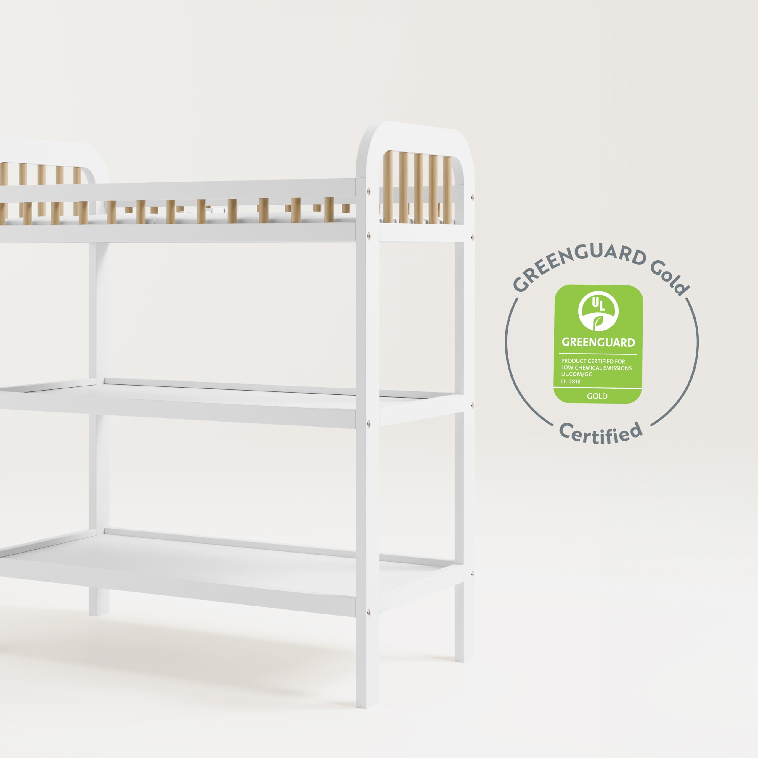 Storkcraft Alpine Changing Table (Black) – GREENGUARD Gold