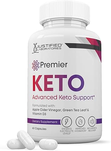 Premier Keto ACV Pills 1275 mg Keto Support Blend Alternativa a las gomitas formuladas con vinagre de sidra de manzana, aceite de oliva extra virgen