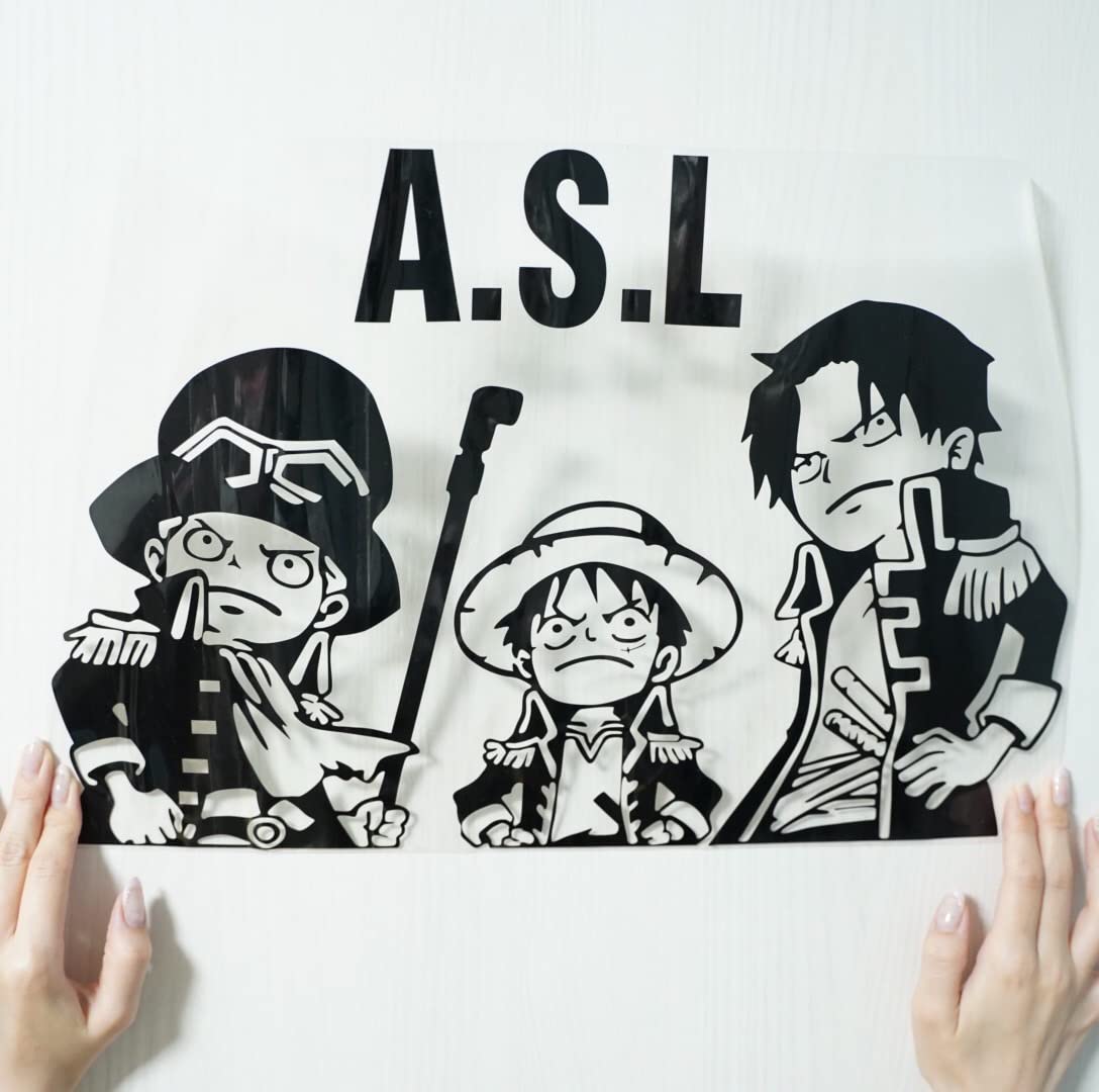 Amazon.co.jp: シール ステッカー ワンピース エース サボ ルフィ