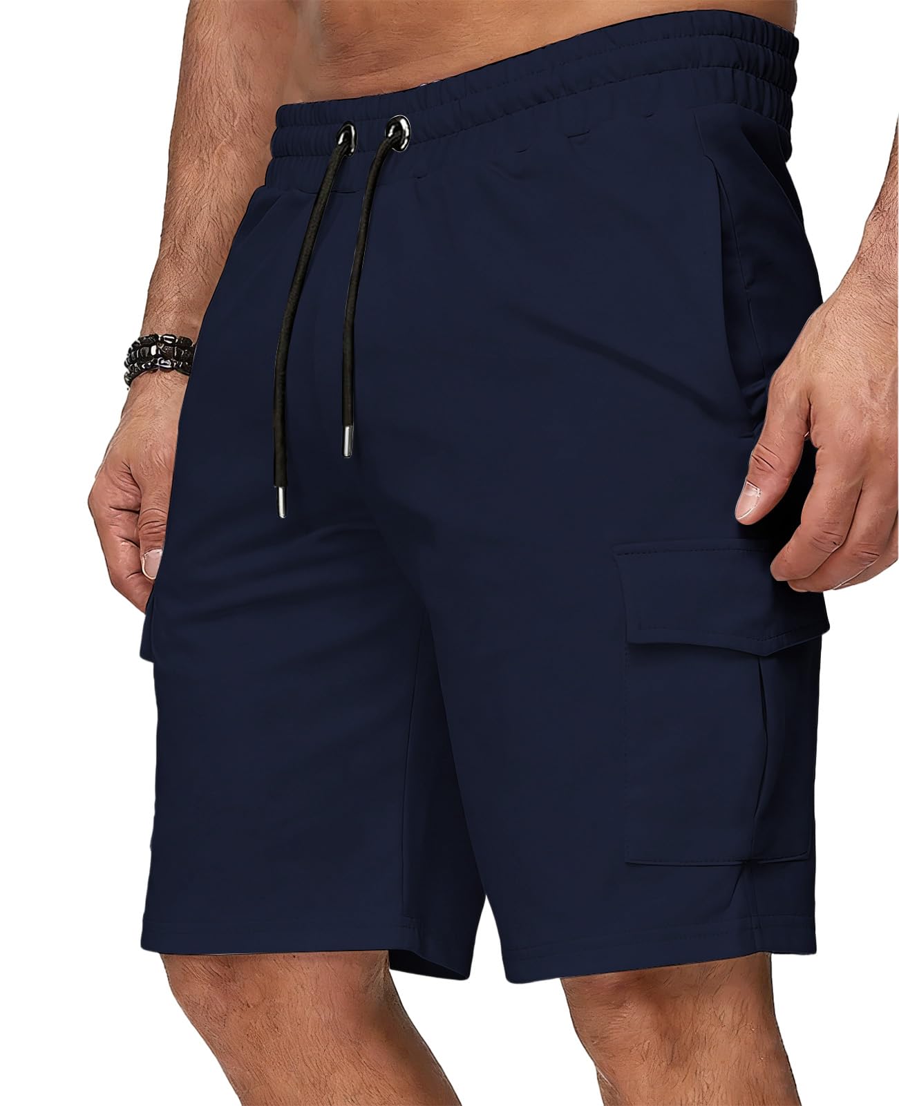 Rayson Pantaloncini Uomo Sportivi Estivi Pantaloni Corti Casual Pantaloncini da Uomo Corti Shorts con Coulisse e Tasche