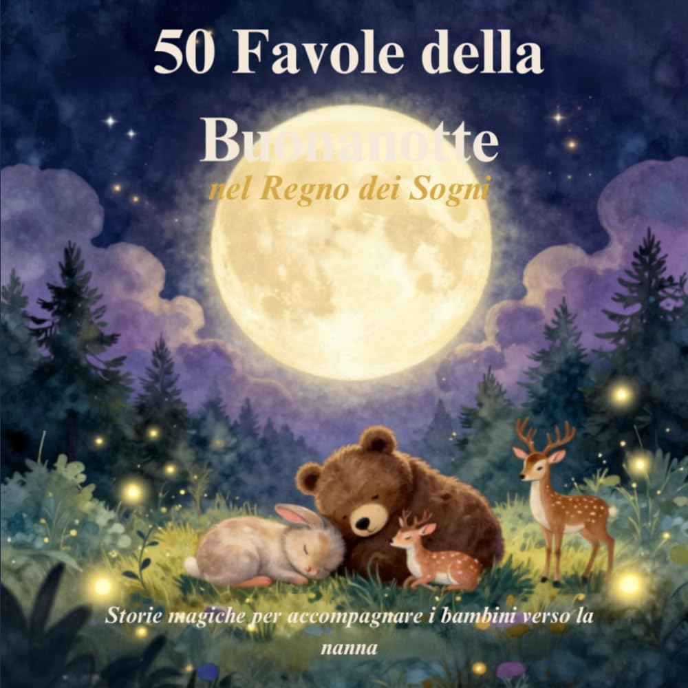 50 Favole della Buonanotte nel Regno dei Sogni