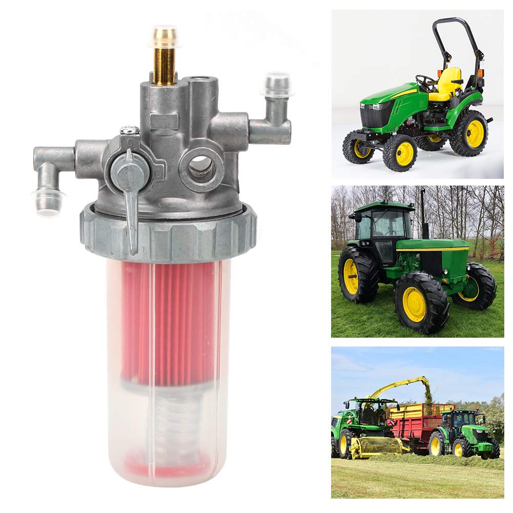 Zespół filtra paliwa Akozon AM876411 pasuje do John Deere X495 X595 415455670