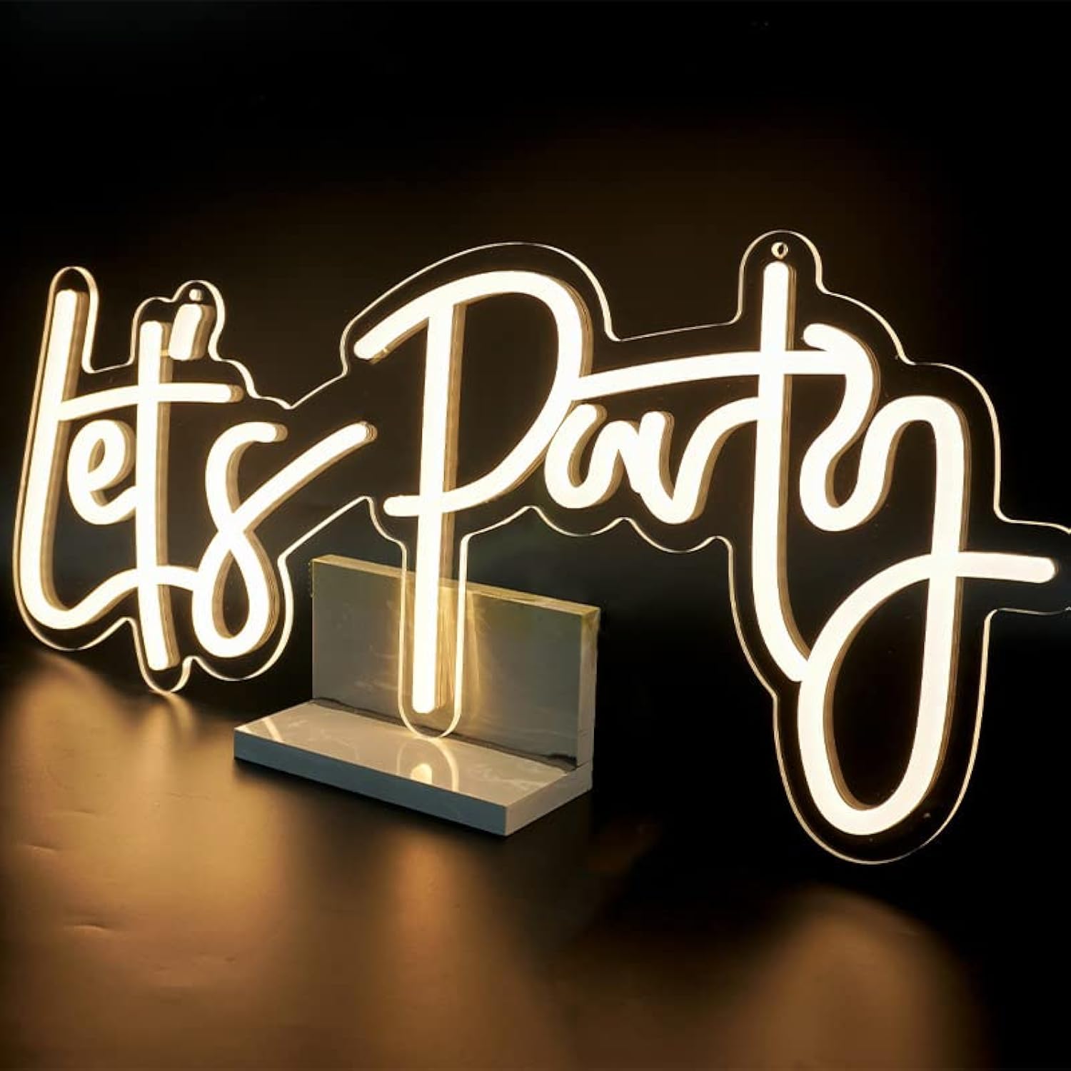 LED Neon Sign Night Light for Wall Party Décor Bedroom Room Bar Wedding Home Birthday Art Decoration Christmas with USB Chain Light modulator 6v — view 9