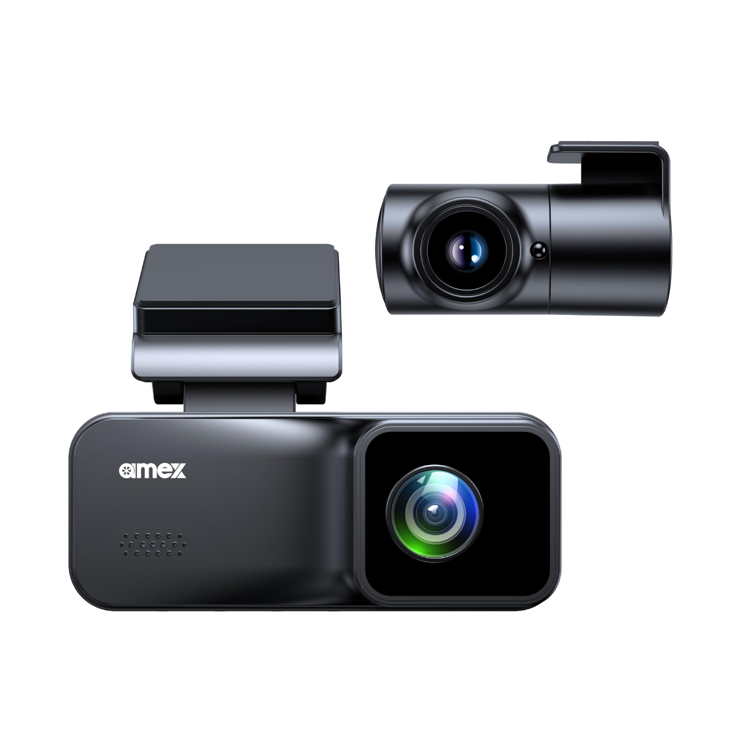 Amazon | AMEX(青木製作所) ドライブレコーダー 小型 前後カメラ