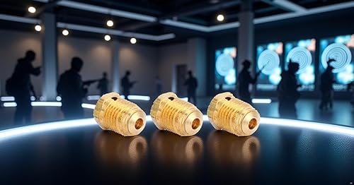 Miniatura 5 de Alomejor 3 unidades de discos de ráfaga 3K 5K 38-24UNF 3000psi discos de ráfaga de cobre unificados para regulador de paintball (3K)