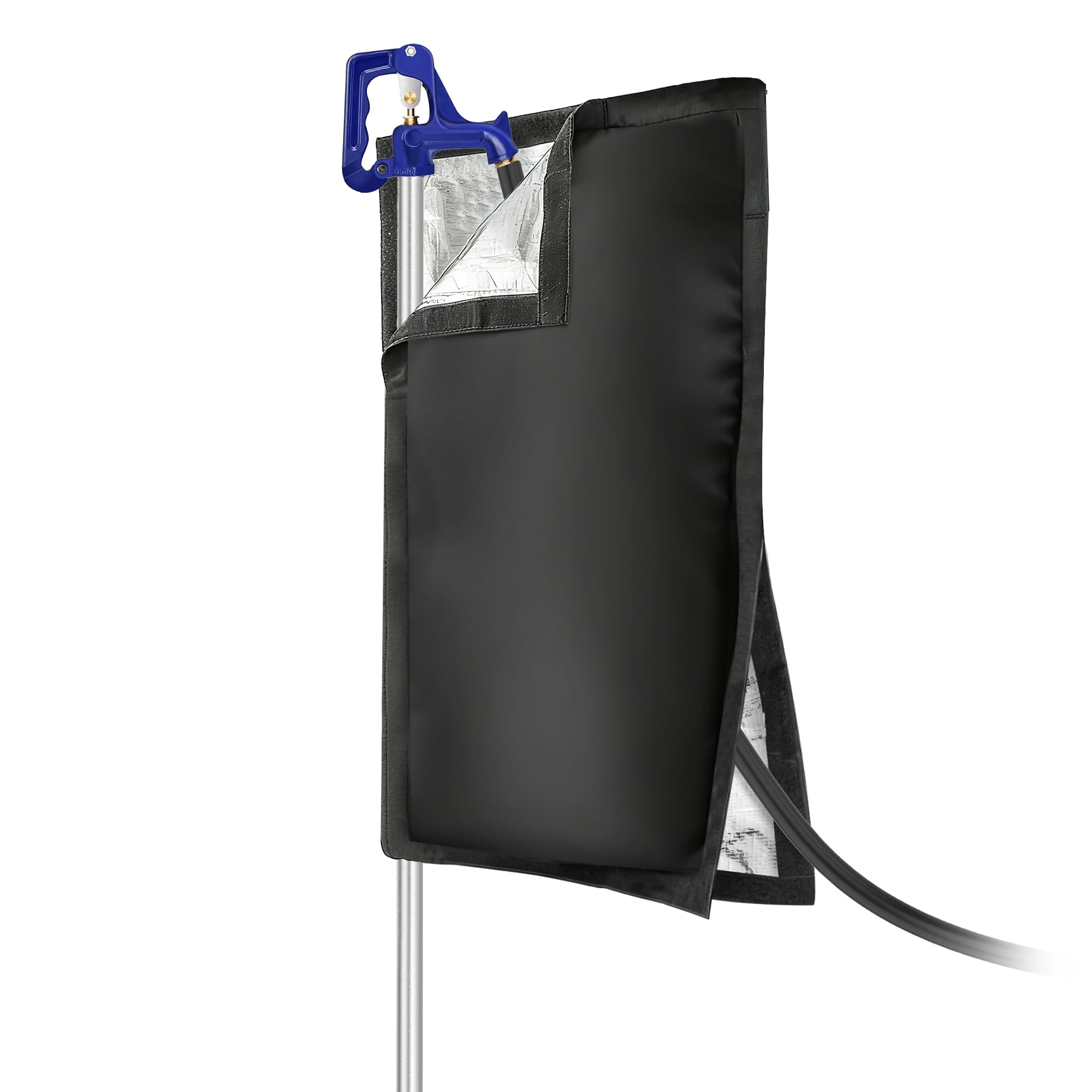 Outdoor Faucet Covers for Winter, 24.8"H×13.4"W - Waterproof Oxford Fabric Water Faucet Cover, Freeze Protection Outdoor Faucets Hose Bibs for Wall