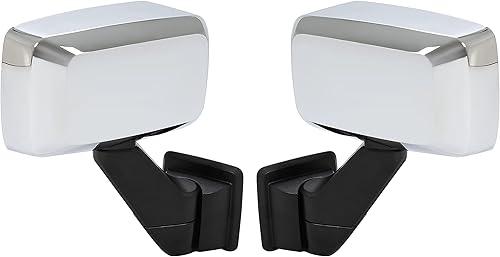 Miniatura 6 de HECASA Espejo eléctrico compatible con Hummer H3  H3T 2006-2010 Reemplazo para 20836085 20836086 Espejo lateral eléctrico para remolque Espejo