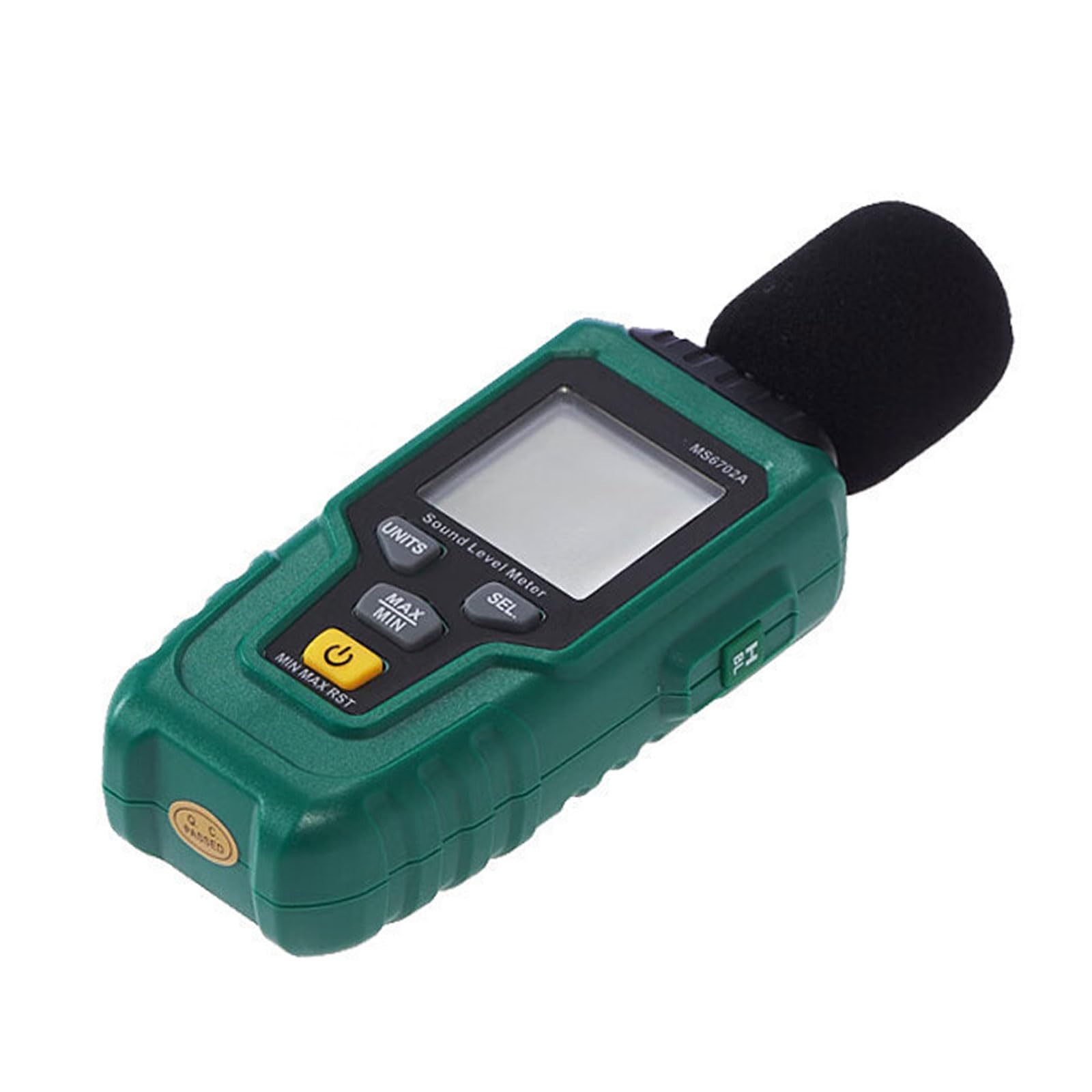 Digital Noise Tester Decibel Meter 35~135dBA Ranges with LCD Screen Slow/Fast Mode Suitable for Environmental High Decibel Detector