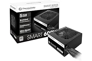 Thermaltake Smart 500w Power Supply 80 Plus