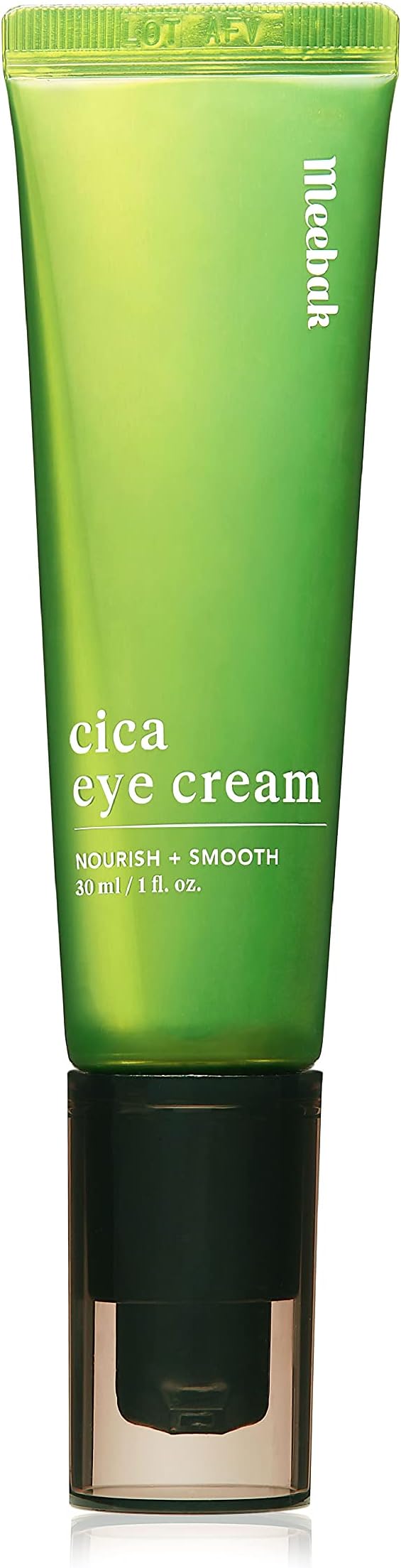 Meebak Cica Eye Cream for Dark Circles and Puffiness, Anti Aging, Wrinkles, Korean 1 fl oz