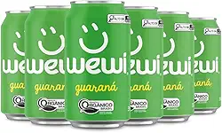 Guaraná Orgânico Lata 350ml pacote com 6unidades