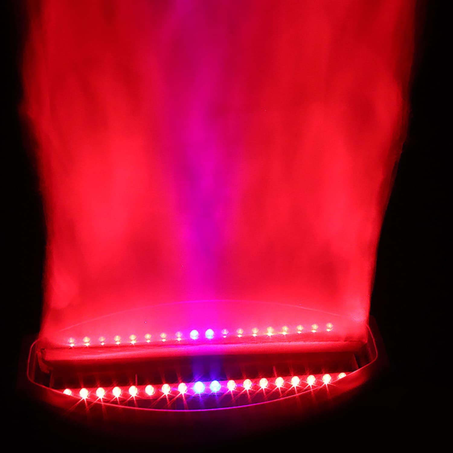 36LED Falso Fuoco Fiamme Effetto Luce, Lampada da Tavolo Fiamma Tremolante Artificiale Decorazioni per Feste di Natale Forniture per Feste per Bar, Palcoscenico, Casa,Black-1.5m